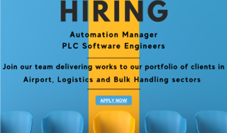 We are Hiring! Automation Manager and PLC Software Engineers