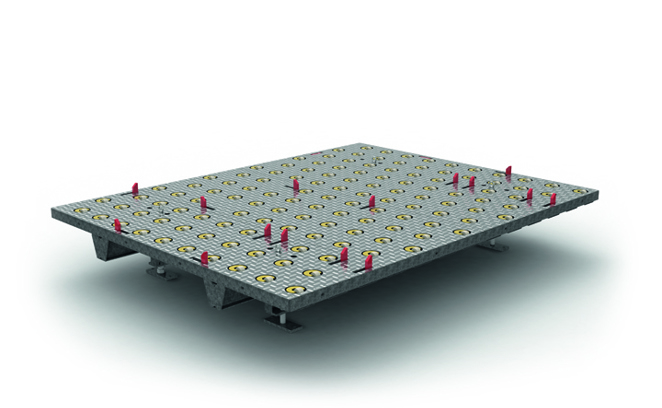 SYSTEM LEVEL 508 - MANUAL - Cargo handling system, for manual manoeuvring of ULD’s at Dolly height. - Castor Deck SYSTEM LEVEL 508 - MANUAL - Cargo handling system, for manual manoeuvring of ULD’s at Dolly height. - Castor Deck