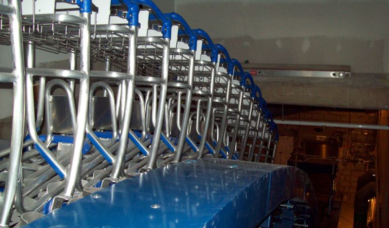 Baggage Cart Conveyor System