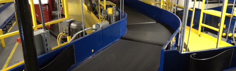 Airport handling system merge unit