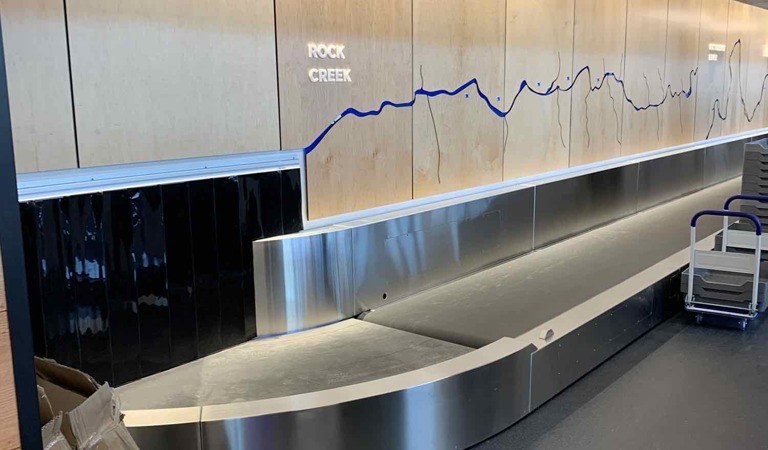 Airport baggage handling systems