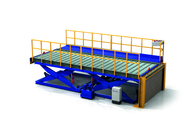 TRUCK DOCKS - Truck docks for loading and unloading ULD’s to and from trucks.