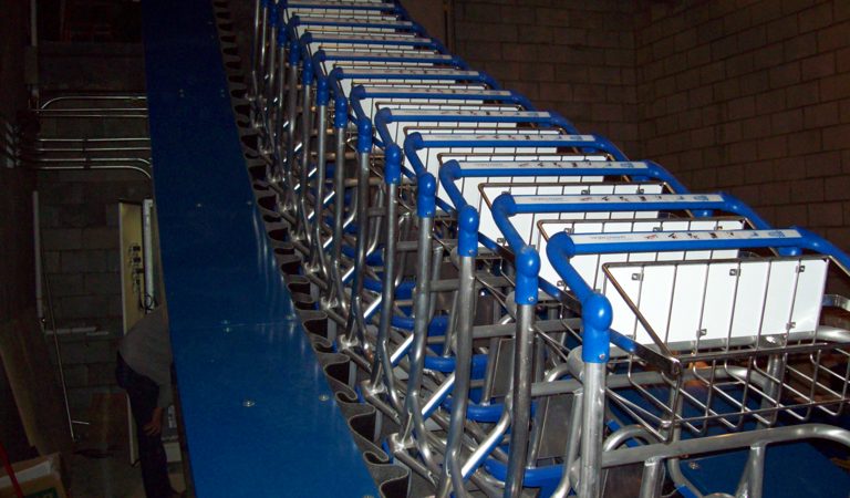 Baggage Cart Conveyor System