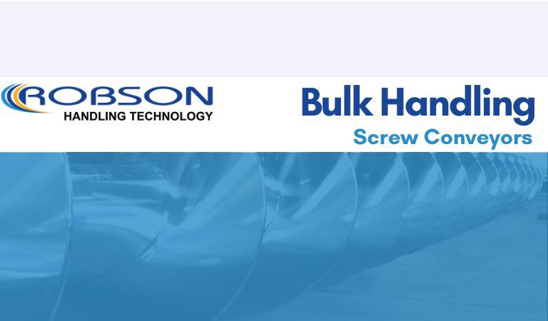 Unleash Efficiency and Precision with Robson Screw Conveyors! 