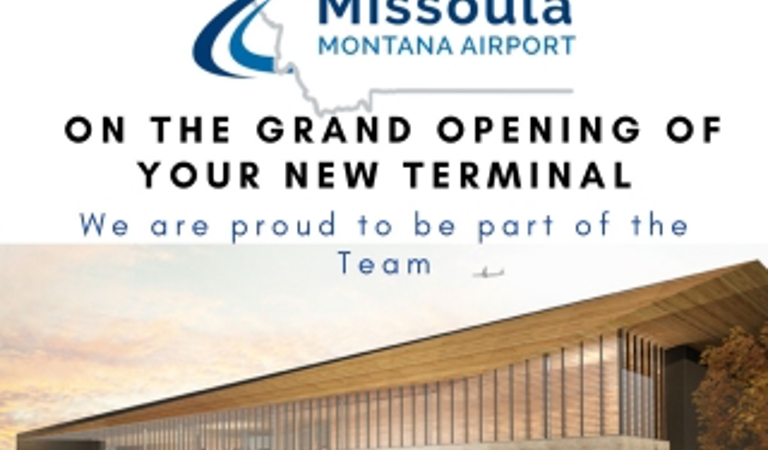 Congratulations Missoula Montana Airport!