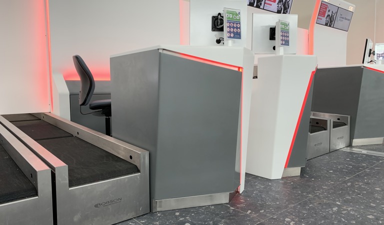 Airport baggage handling systems
