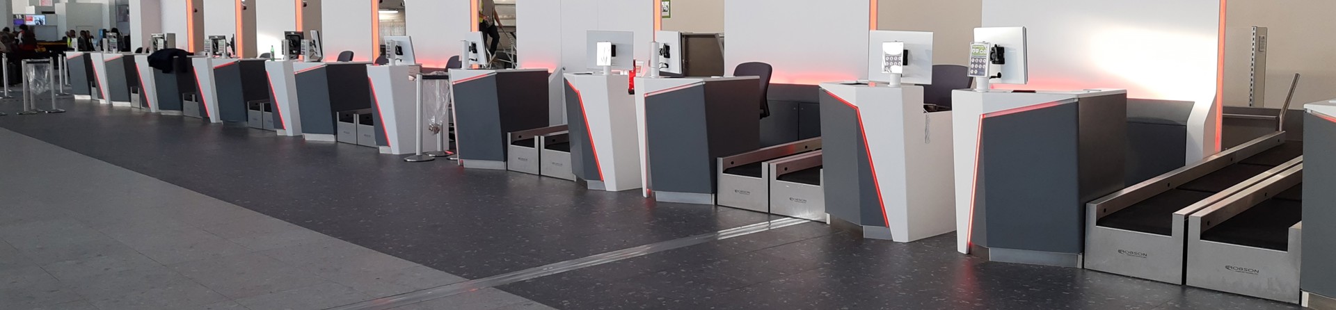Airport Check-in systems - Robson Handling Technology