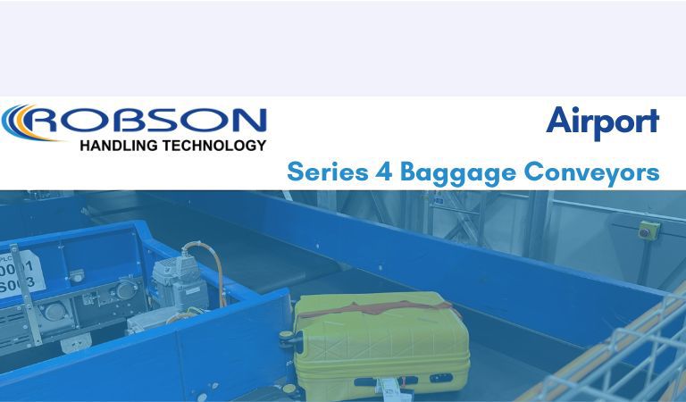 Robson Airport Belt Conveyors Modular, high-speed, eco-friendly, and future-proof with IE4/IE5 motors.